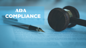 ADA Compliance Image with Gavel