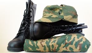 Veteran Boots and Uniform 